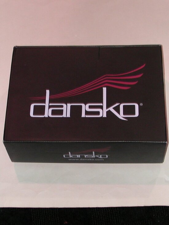 Dansko Sophie Green Leather Double Strap Slide Wedge Sandals Women\'s Size 38